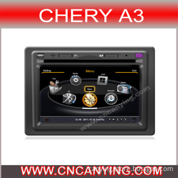 Car DVD Player for Chery A3 with A8 Chipset Dual Core 1080P V-20 Disc WiFi 3G Internet (CY-C079)